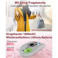 Elektrický menstruační ohřívací pás-OVIFM Period Heating Belt s masáží, bezdrátová ohřívací podložka se 3 režimy ohřevu, ohřívac